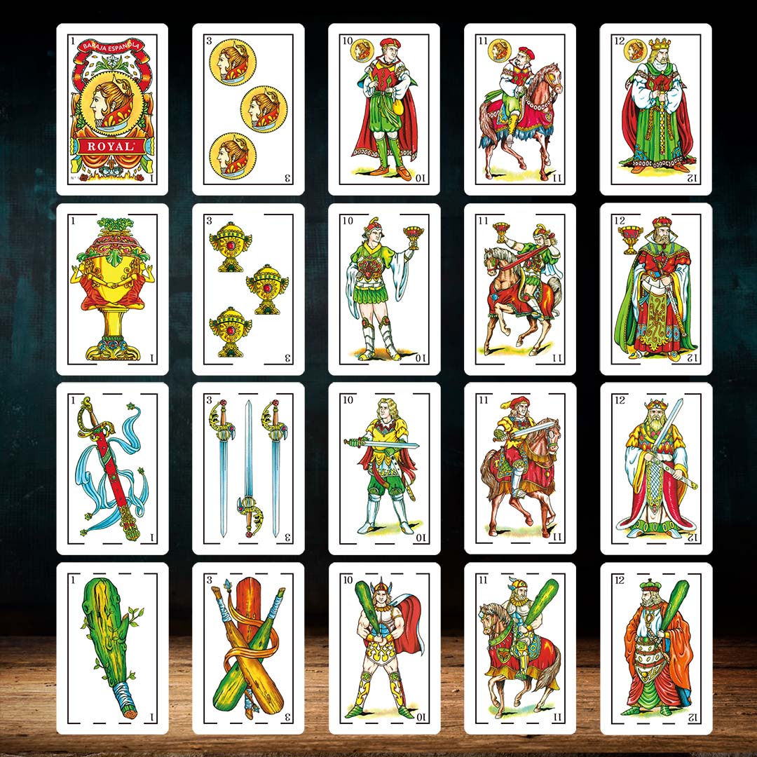 Королевские испанские игральные карты