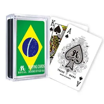 National Flag Playing Cards - Brazil