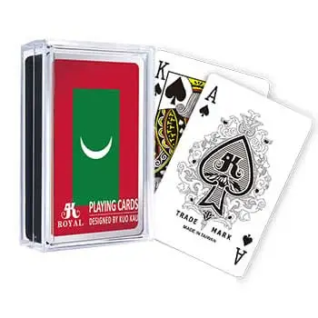 National Flag Playing Cards -  Maldives