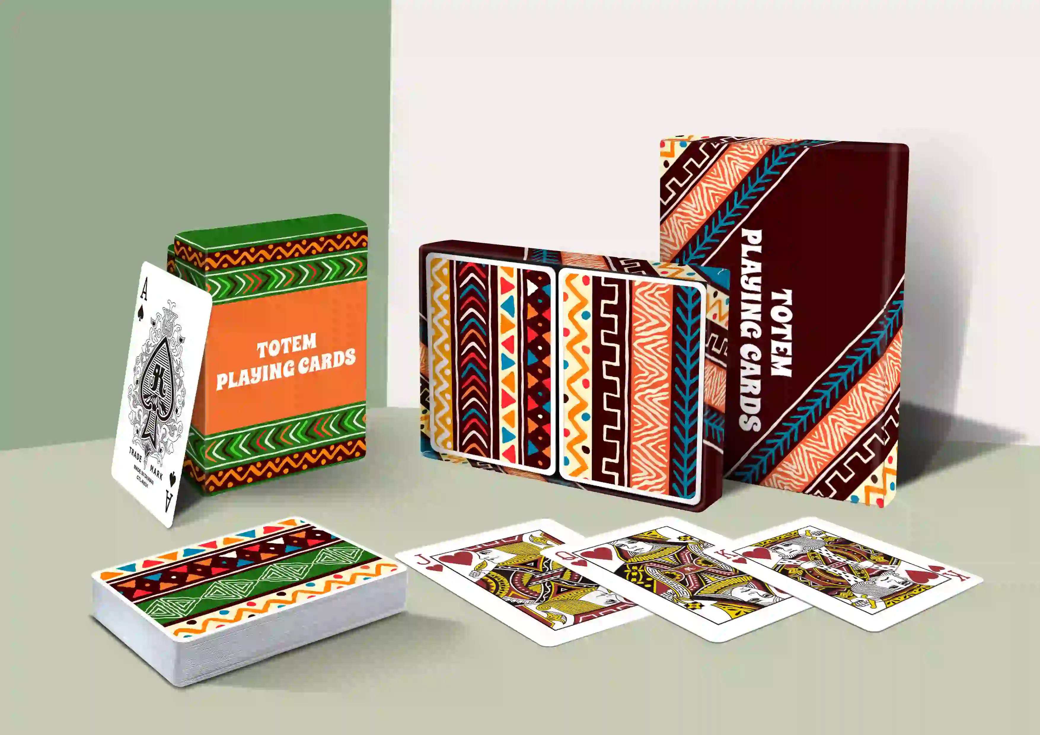 Custom Bridge Cards - Toten Paper Cards into G019 Rigid Box Single Deck