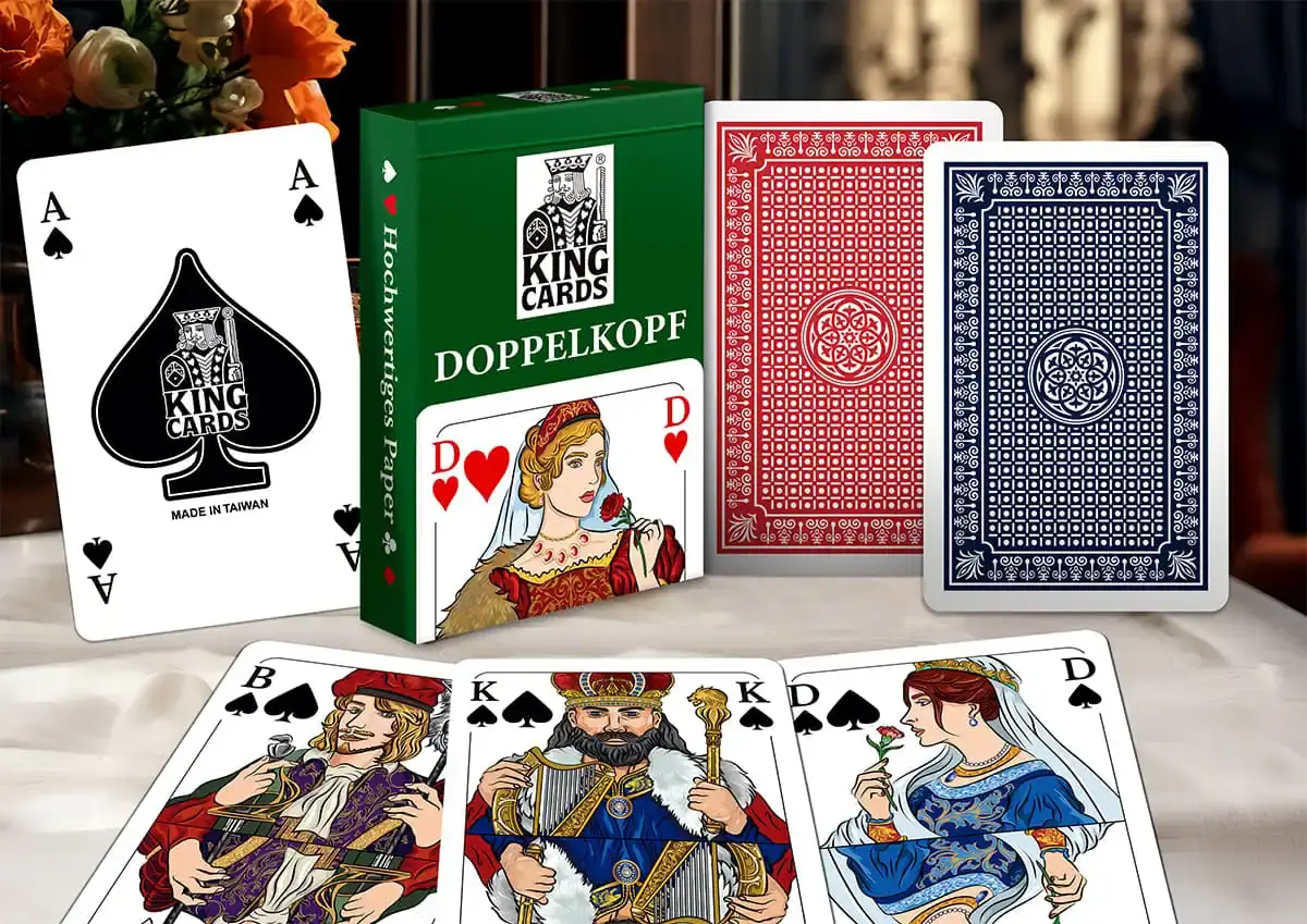 German Party Card Game Doppelkopf Playing Game Cards