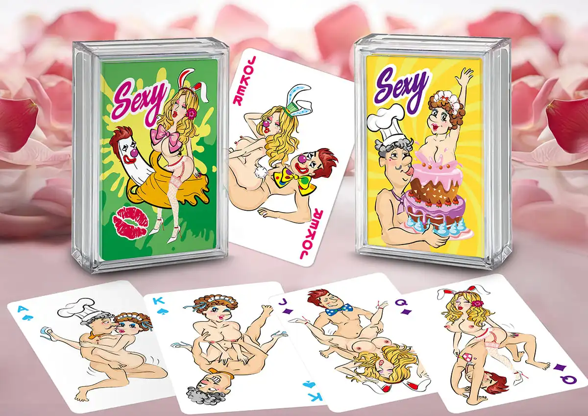 Carte da gioco di carta Kama Sutra - Coniglietto sexy